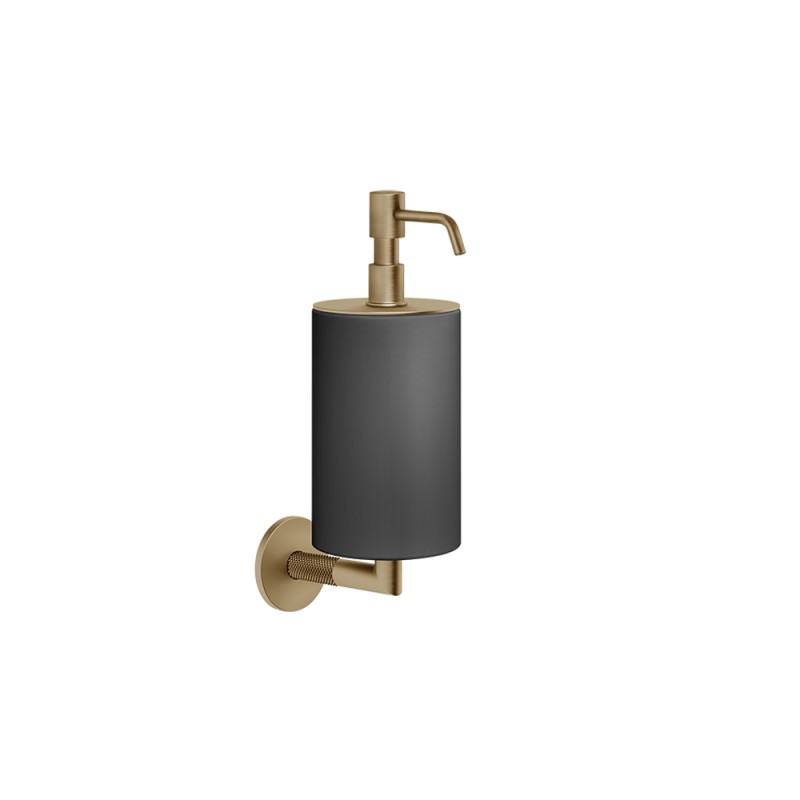Gessi - Anello Black Wall-Mounted Soap Dispenser Holder