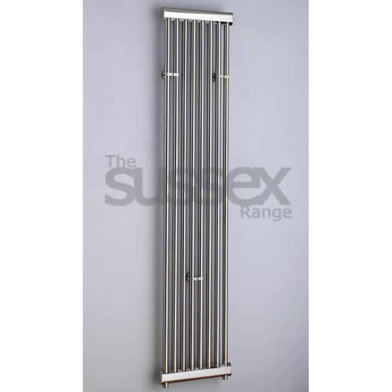 JIS - Hove Cylindrical Electric Feature Towel Rail 1660x360mm