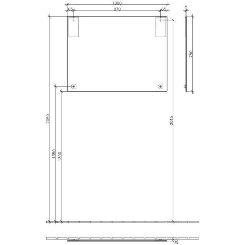 Villeroy and Boch - More To See Mirror 1000 x 750 x 20mm