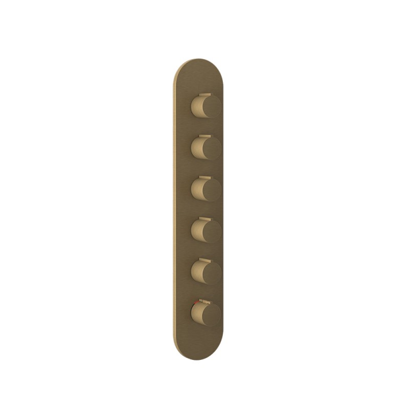 Gessi - Tondo Ext Parts For Wall-Mounted Thermo High-Capacity Mixer