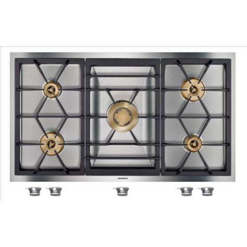 Gaggenau - 400 Series 90cm Fully Automatic Gas Hob, 5.5Kw Wok Burner
