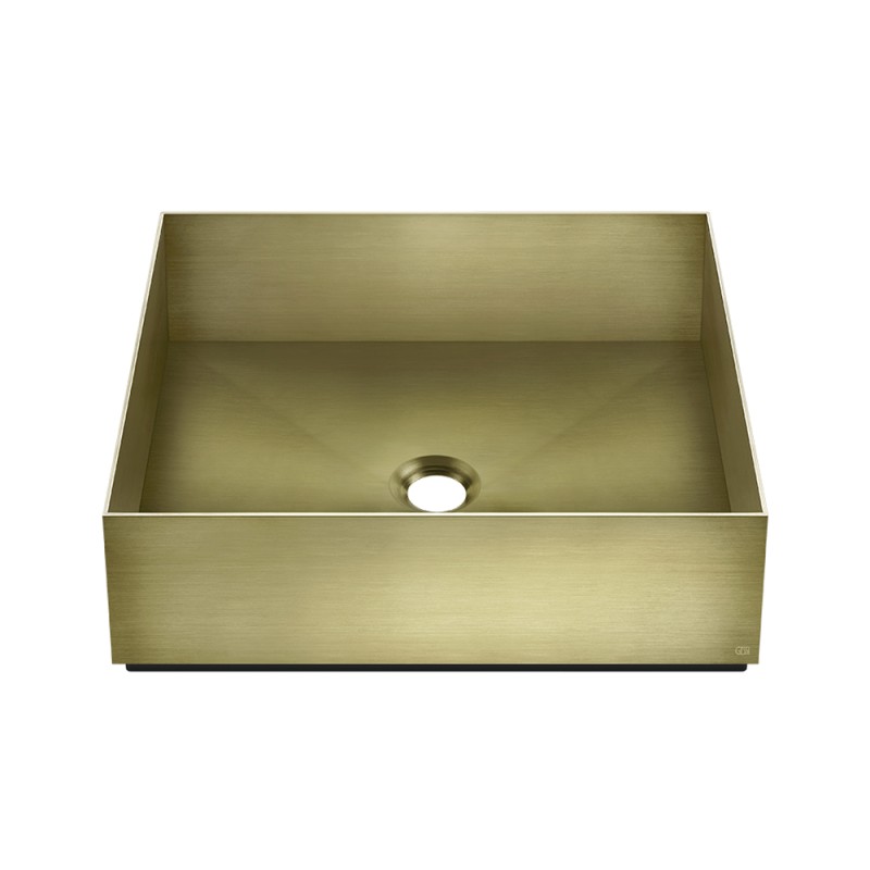 Gessi - Ingranaggio Counter Washbasin 400x400mm W/O Overflow Waste
