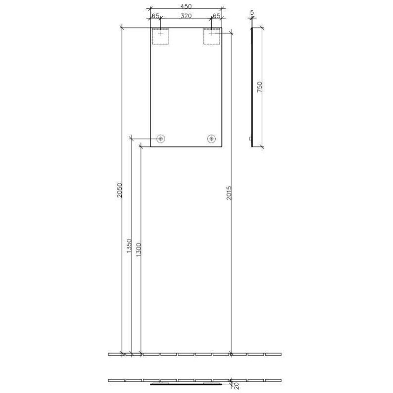 Villeroy and Boch - More To See Mirror 450 x 750 x 20mm
