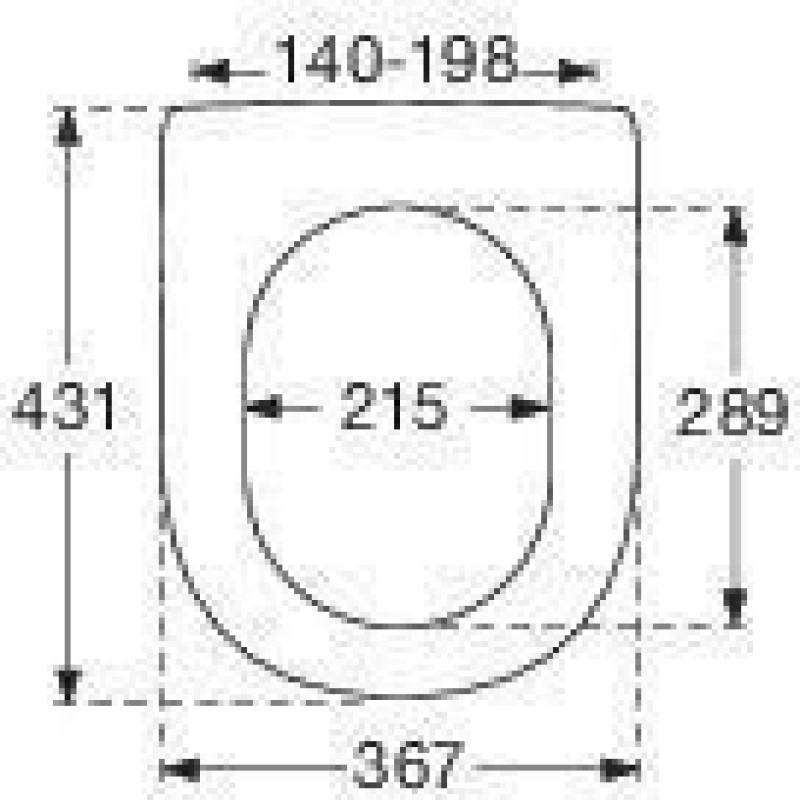 Villeroy and Boch - Sentique WC Seat & Cover