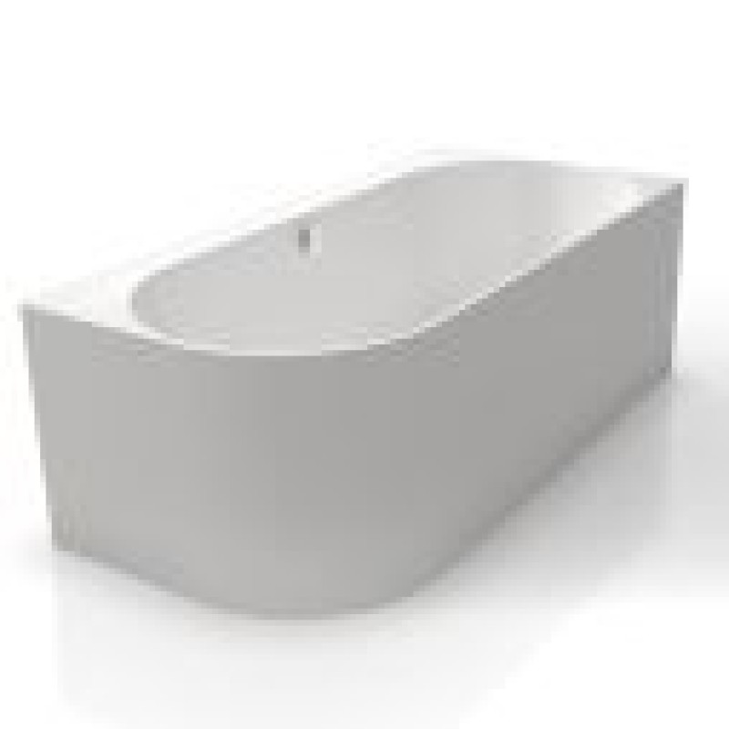 Waters baths of Ashbourne - Space Flow Shower Bath 1660 x 580 x 800mm RHD