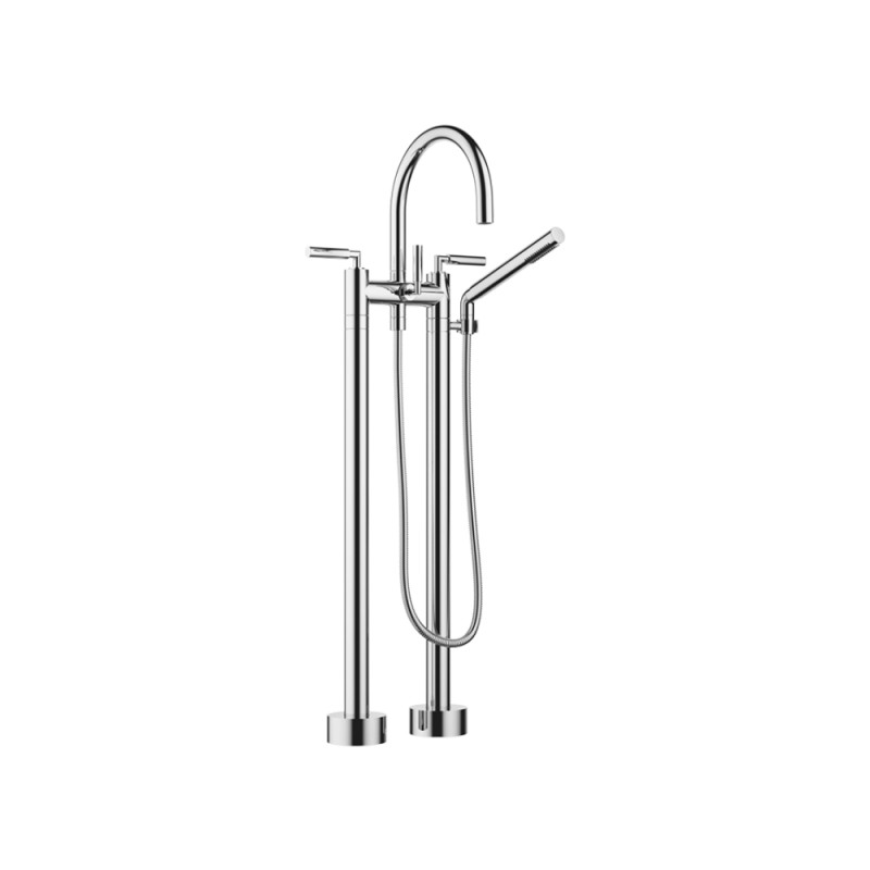 Dornbracht - Tara Two Hole Bath Mixer, With Shower Set