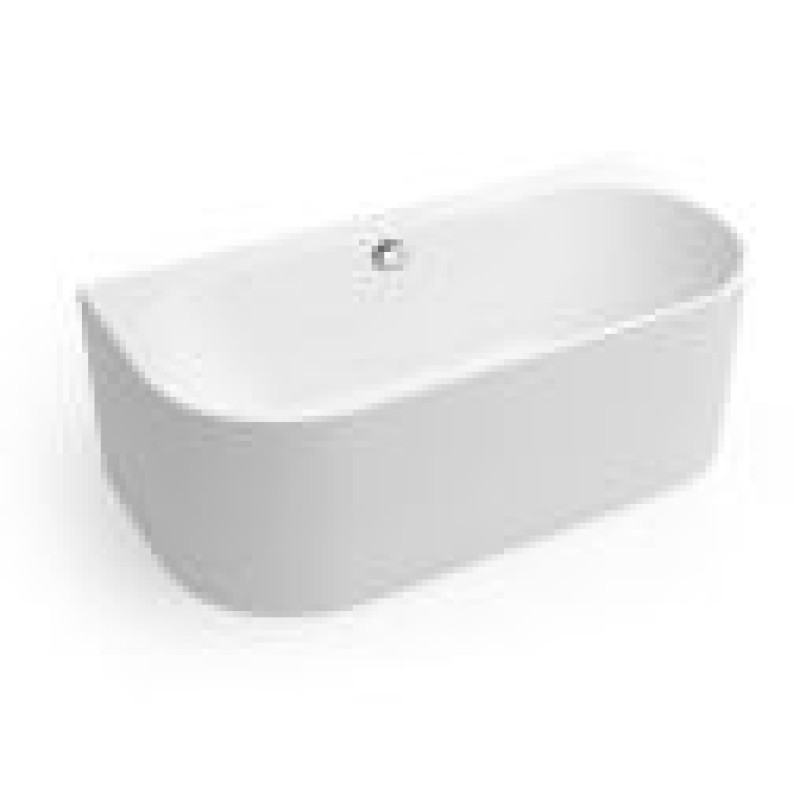 Waters baths of Ashbourne - Natura Strait Back To Wall Bath 1660 x 580 x 790mm