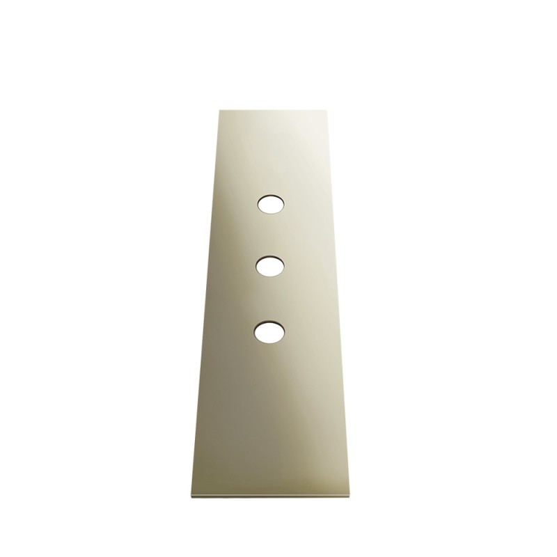 Gessi - Origini 3-Hole Finishing Plate For Mounting Box