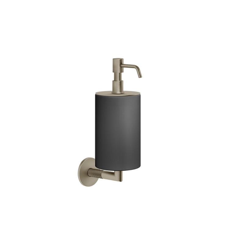 Gessi - Anello Black Wall-Mounted Soap Dispenser Holder