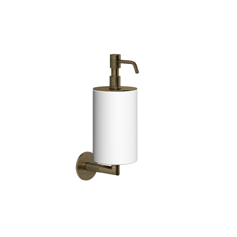 Gessi - Anello Wall-Mounted Soap Dispenser Holder White