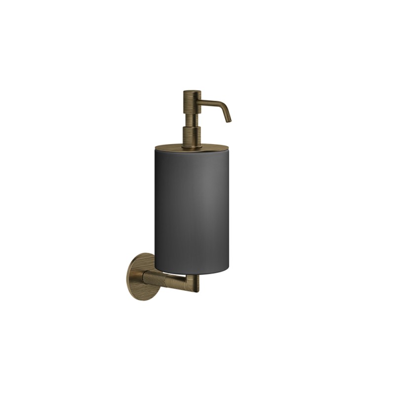 Gessi - Anello Black Wall-Mounted Soap Dispenser Holder