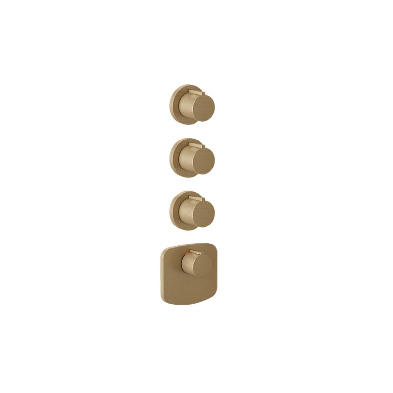Gessi - Tondo Ext Parts For Wall-Mtd Thermo High-Capacity Mixer