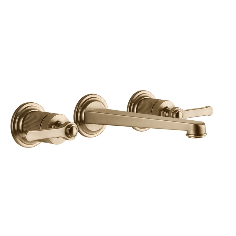Gessi - Venti20 External Parts 3-Hole Basin Mixer With Medium Spout
