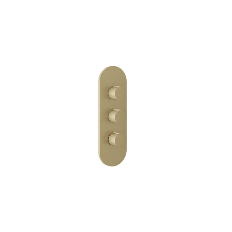 Gessi - Tondo Ext Parts For Wall-Mounted Thermo High-Capacity Mixer