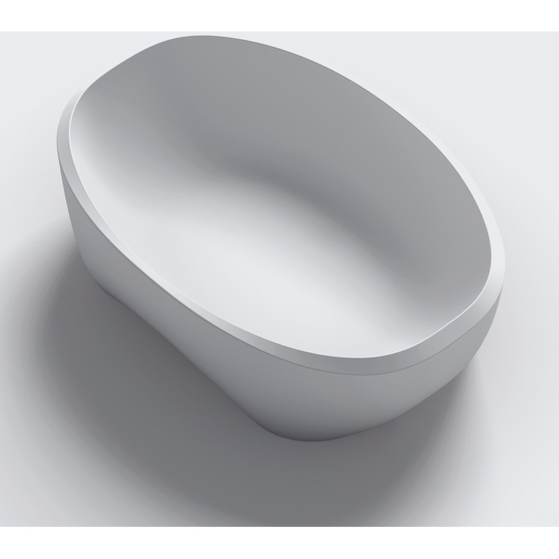 Waters baths of Ashbourne - Elements Evolve M+ Cast Stone Basin 500 x 336 x 125mm