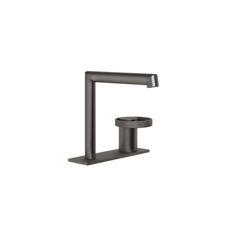 Gessi - Anello Basin Mixer, Flexible Connections, Without Waste