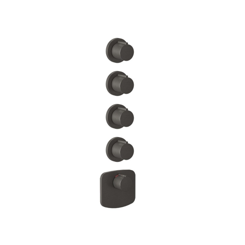 Gessi - Tondo Wellness Ext Part-Wall-Mounted Thermo High-Cap Mixer