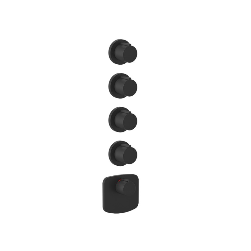Gessi - Tondo Wellness Ext Part-Wall-Mounted Thermo High-Cap Mixer