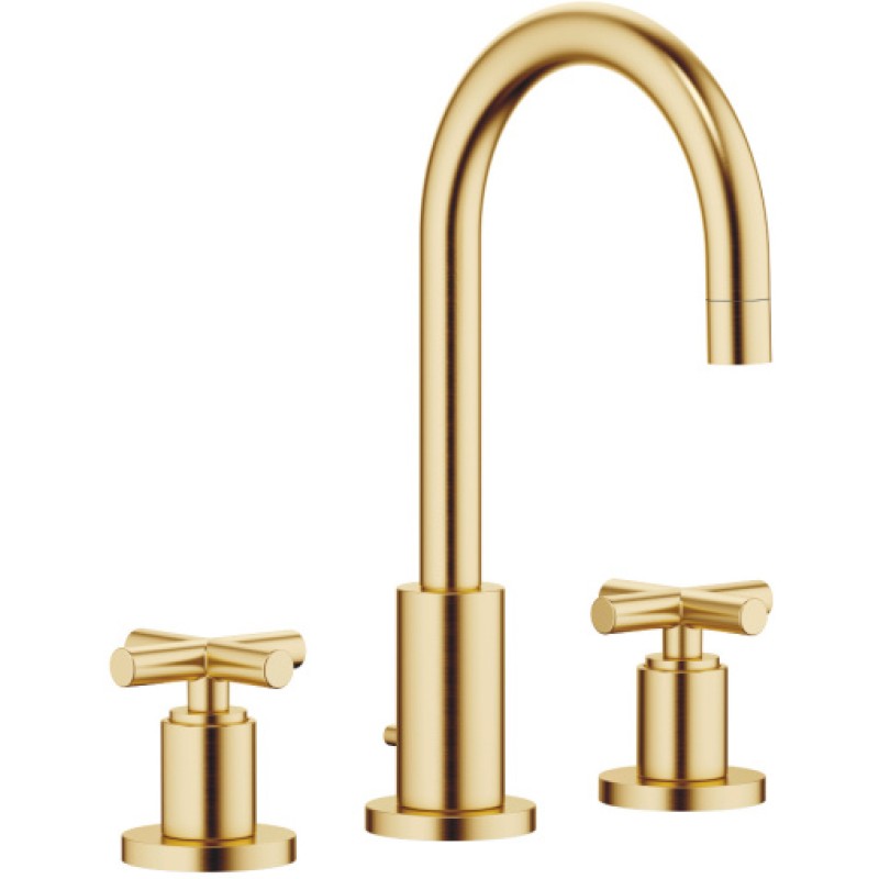 Dornbracht - Tara. Three-Hole Basin Mixer With Pop-Up Waste