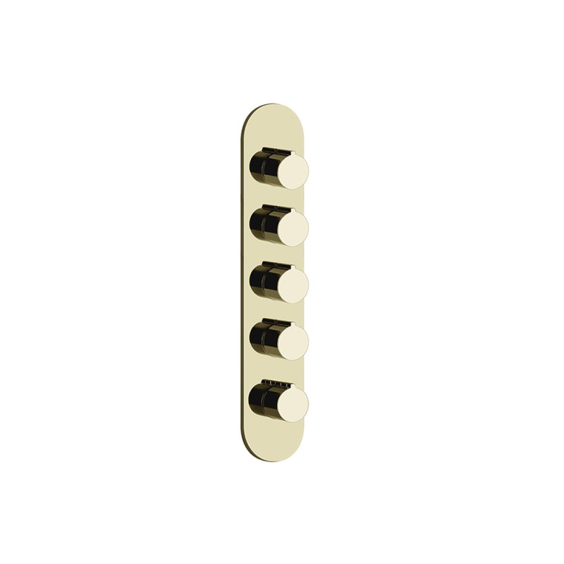 Gessi - Tondo Ext Parts For Wall-Mounted Thermo High-Capacity Mixer