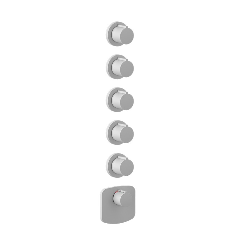 Gessi - Tondo Wellness Ext Part-Wall-Mounted Thermo High-Cap Mixer