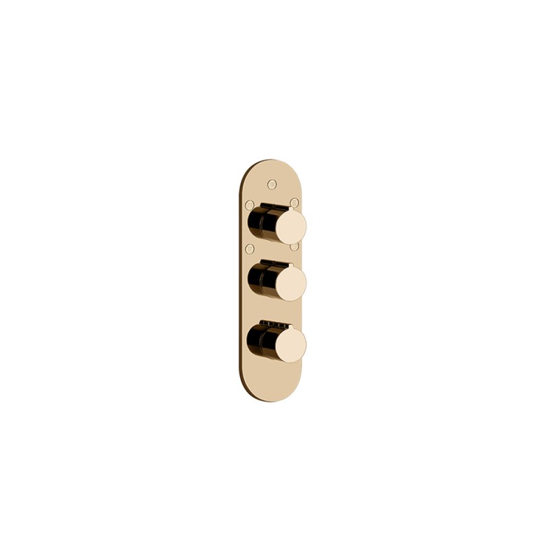 Gessi - Tondo Ext Parts For Wall-Mounted Thermo High-Capacity Mixer