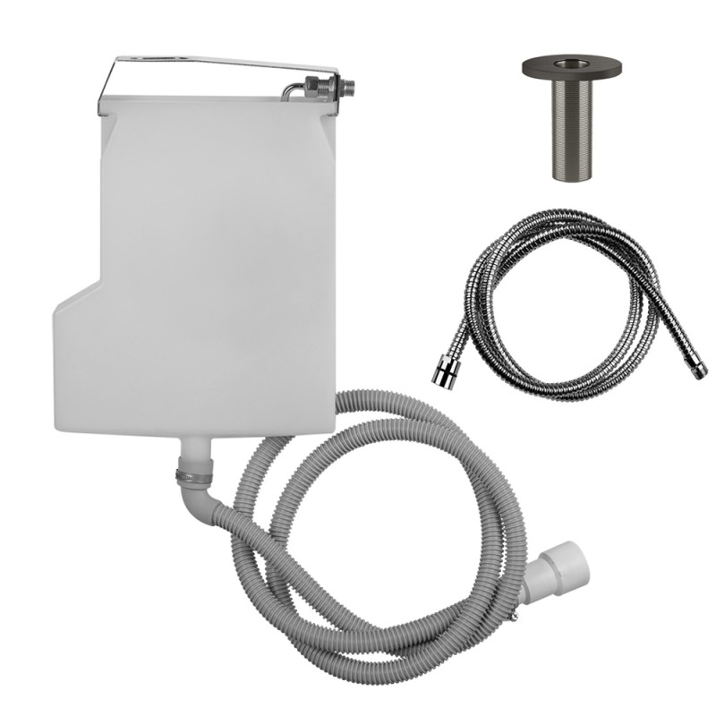 Gessi - Ingranaggio Pull-Out Handshower Drain Kit, Rim Installation