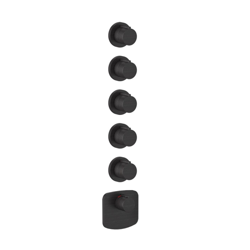 Gessi - Tondo Ext Parts For Wall-Mounted Thermo High-Capacity Mixer