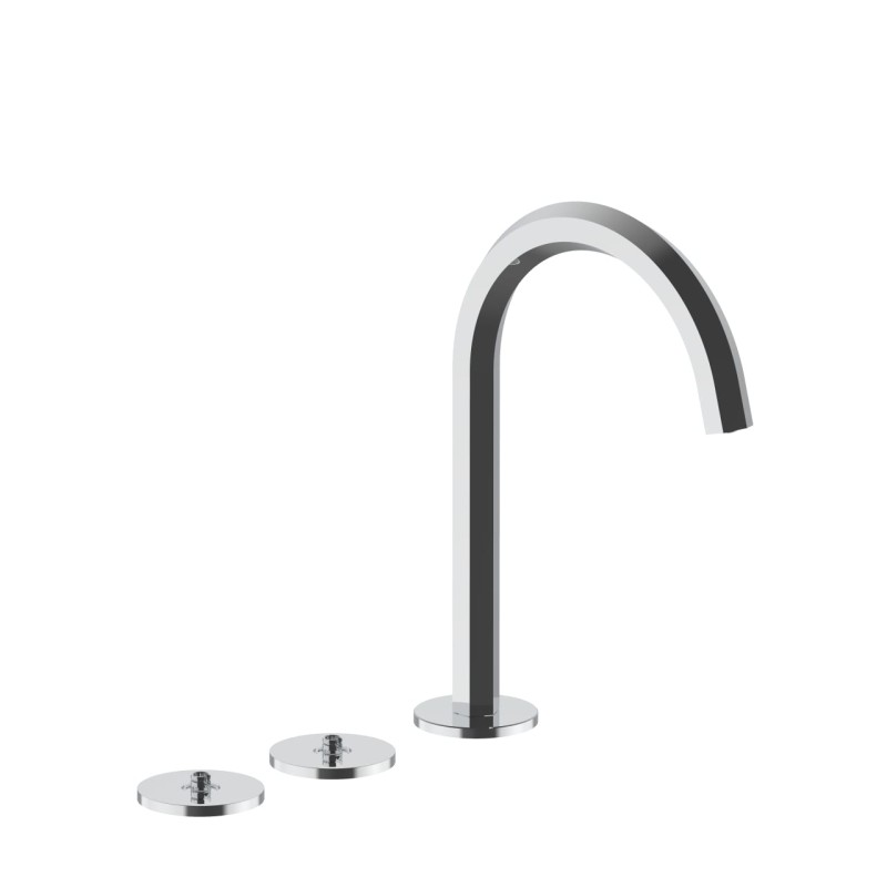 Fantini - Venezia By Venini 3-Hole High Washbasin Mixer