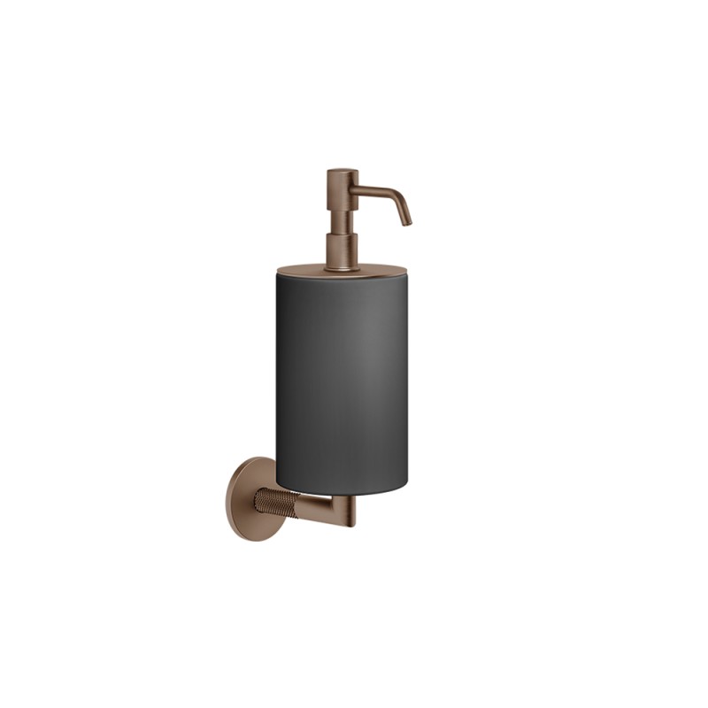 Gessi - Anello Black Wall-Mounted Soap Dispenser Holder