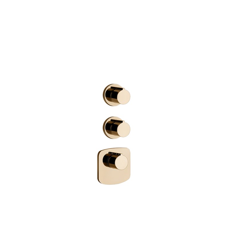 Gessi - Tondo Ext Parts For Wall-Mounted Thermo High-Capacity Mixer