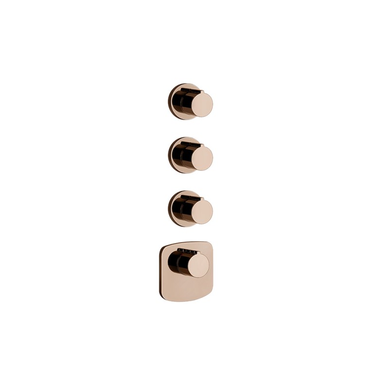 Gessi - Tondo Wellness Ext Part-Wall-Mounted Thermo High-Cap Mixer