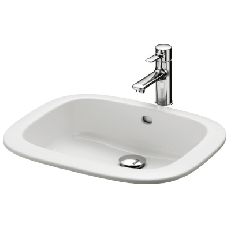 Toto - Public Self-Rim Square Basin, 530mm