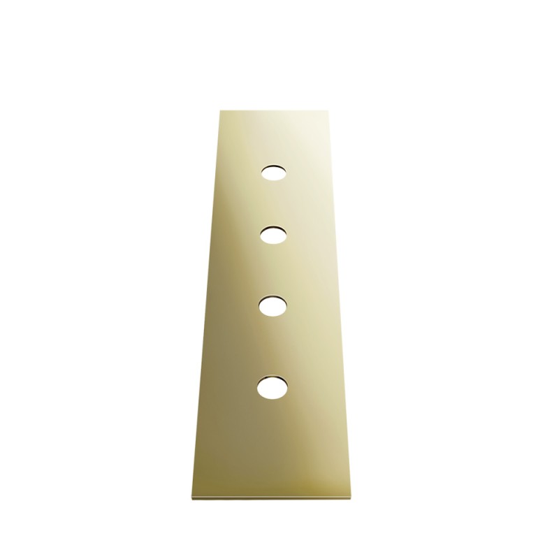 Gessi - Venti20 Four-Holes Finishing Plate For Mounting Box