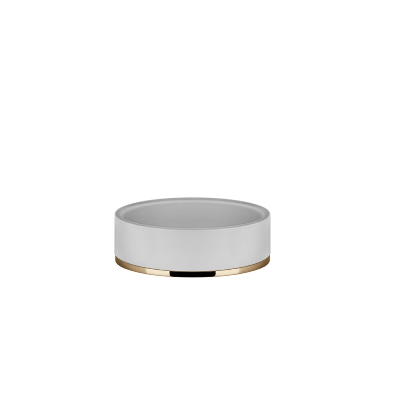 Gessi - Inciso White Standing Soap Holder