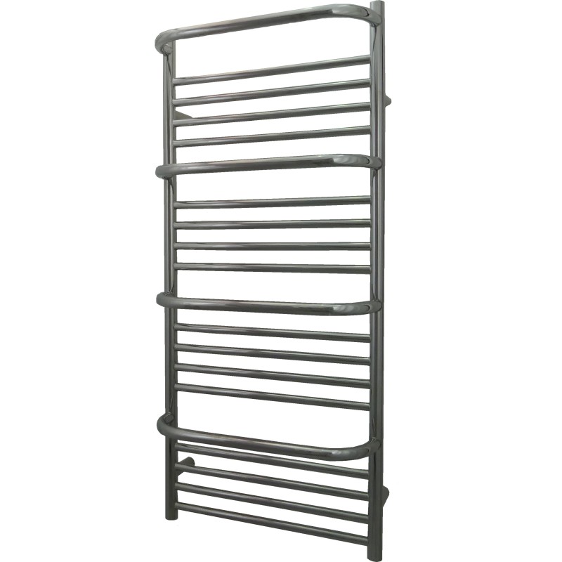 JIS - Findon Cylindrical Electric Flat Front Towel Rail 1210x540mm