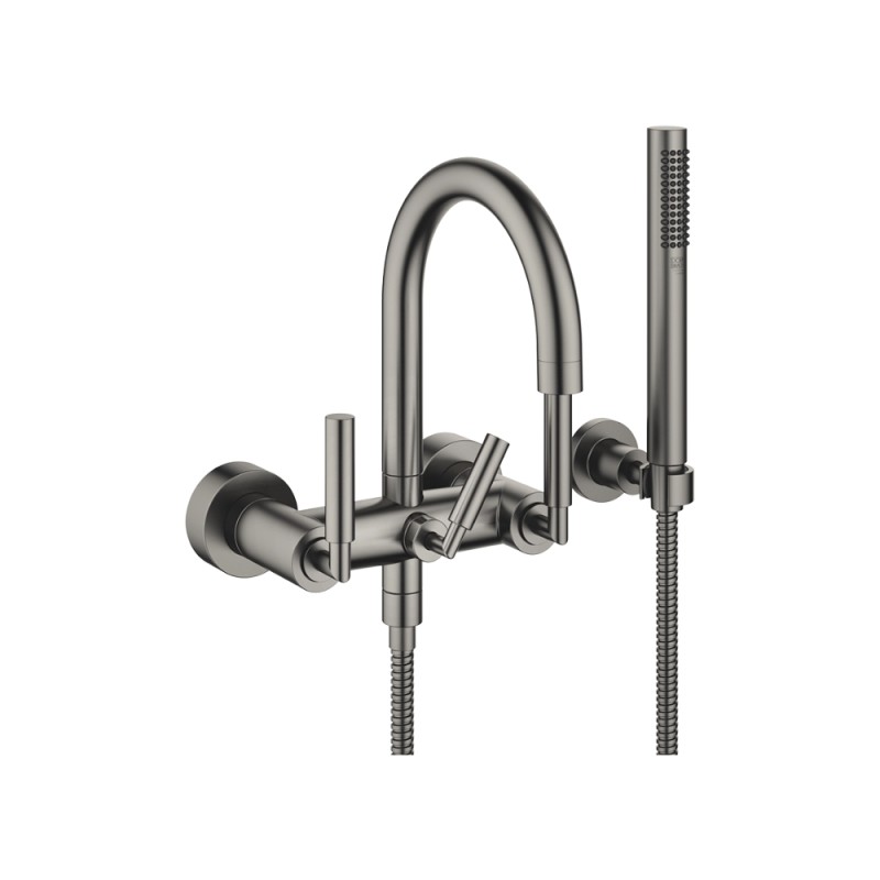 Dornbracht - Tara. Bath Mixer For Wall Mounting With Hand Shower Set