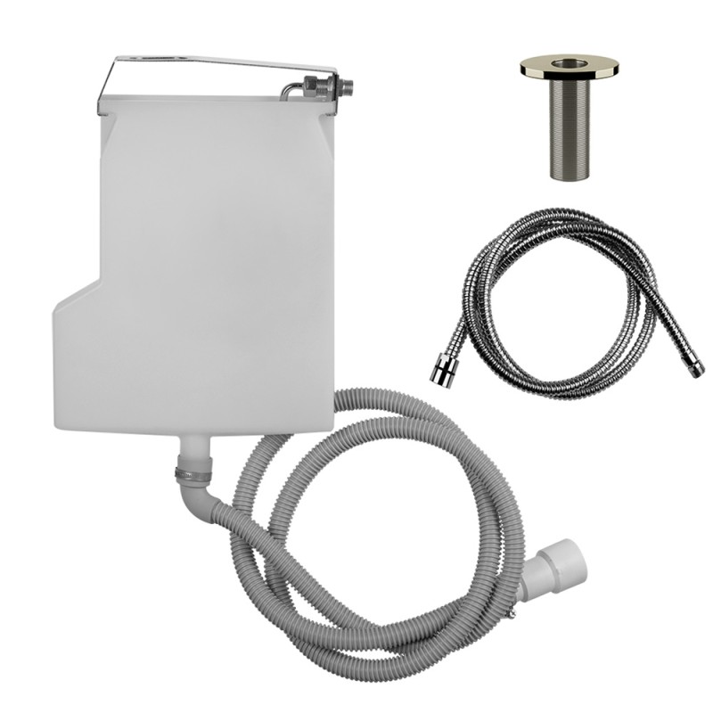 Gessi - Origini Pull-Out Handshower Drain Kit, Rim Installation