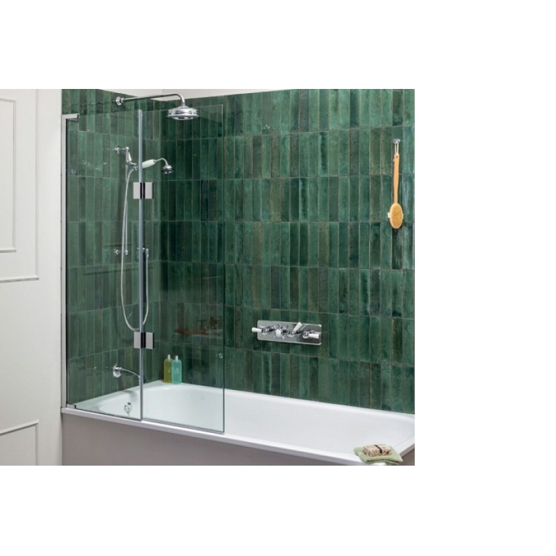 Matki - Matki Eauzone Double Panel Bath Screen 995-1010mm