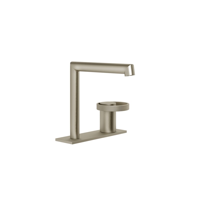 Gessi - Anello Basin Mixer, Flexible Connections, Without Waste