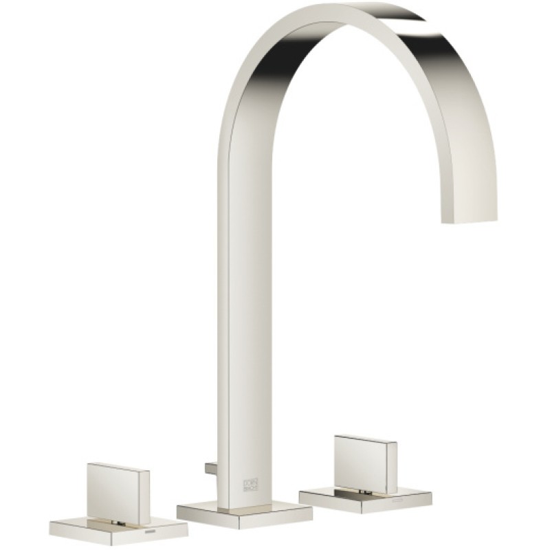 Dornbracht - Mem Three Hole Basin Mixer 200mm Projection