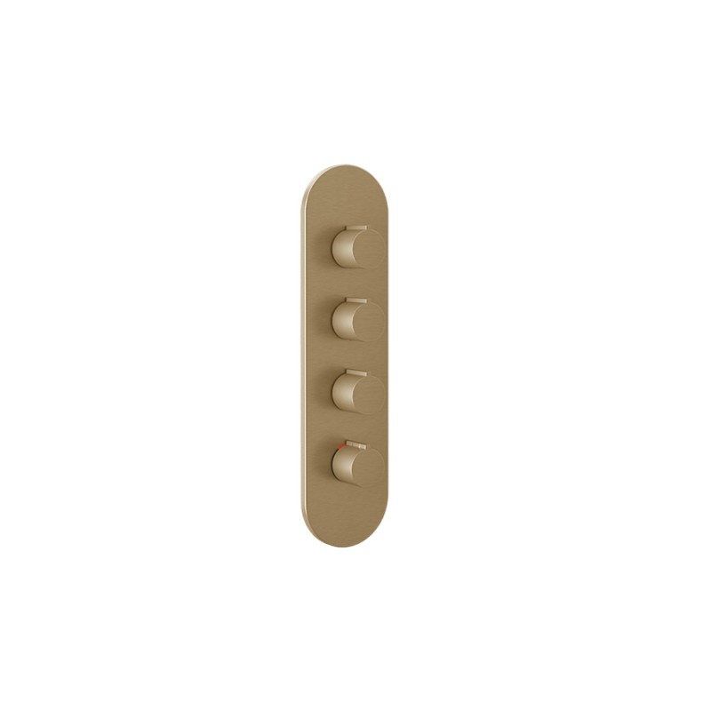 Gessi - Tondo Ext Parts For Wall-Mtd Thermo High-Capacity Mixer