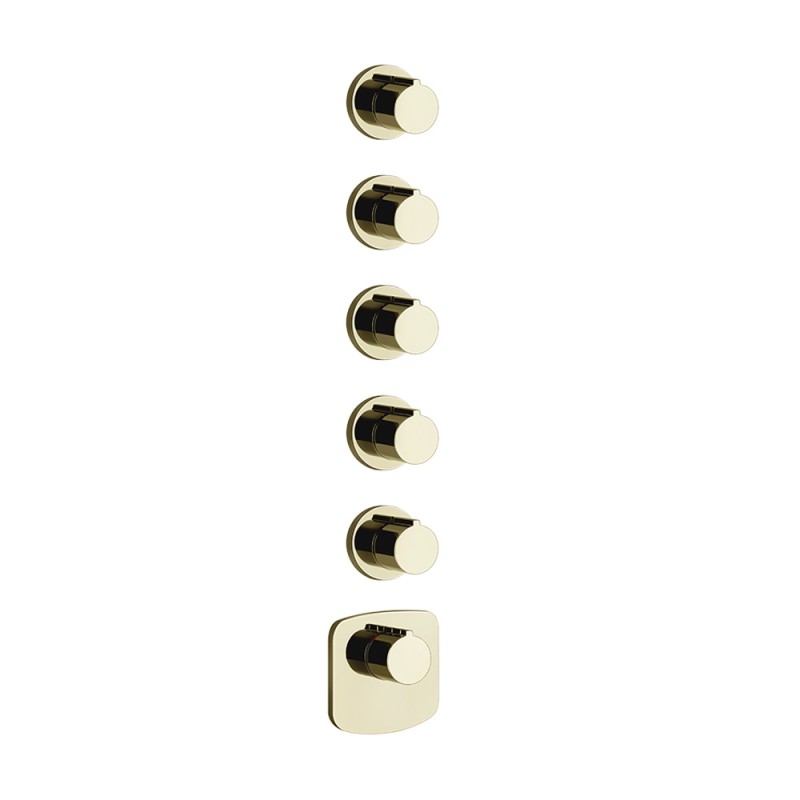 Gessi - Tondo Ext Parts For Wall-Mounted Thermo High-Capacity Mixer