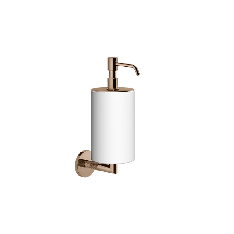 Gessi - Anello Wall-Mounted Soap Dispenser Holder White