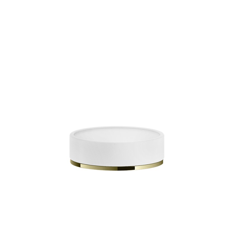 Gessi - Inciso White Standing Soap Holder