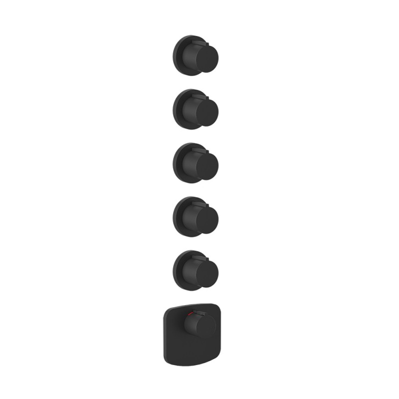 Gessi - Tondo Wellness Ext Part-Wall-Mounted Thermo High-Cap Mixer