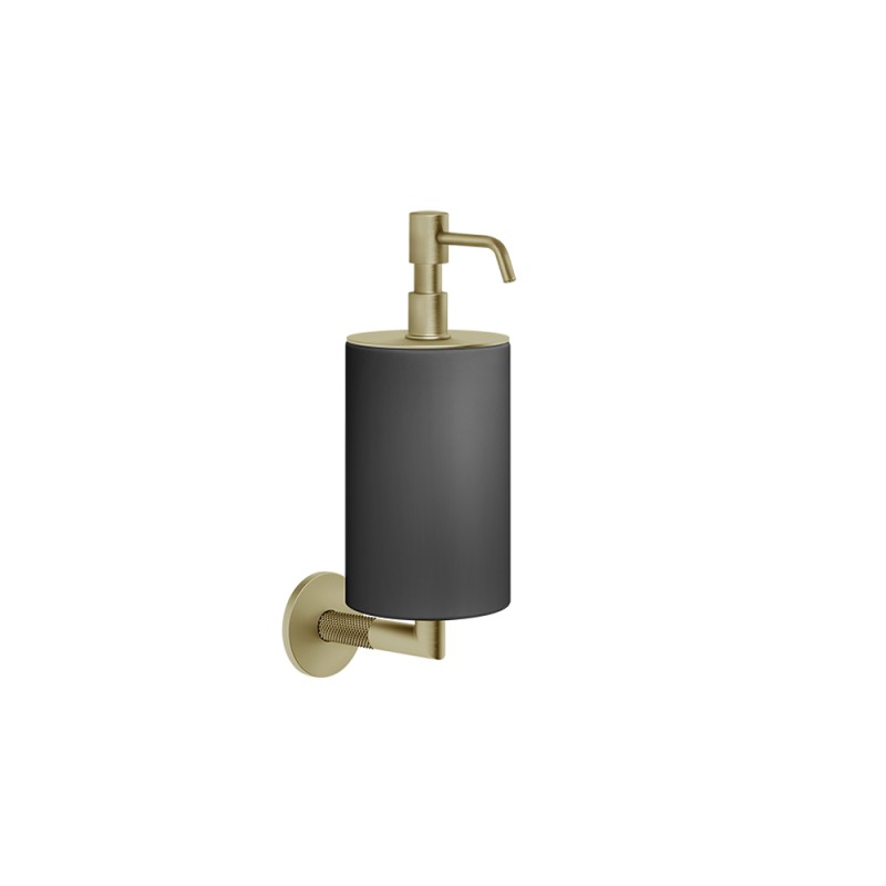 Gessi - Anello Black Wall-Mounted Soap Dispenser Holder