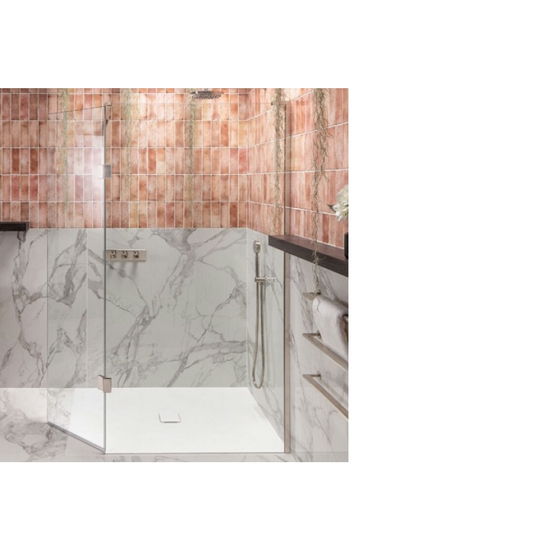 Matki - Wet Room Panel With Hinge Panel 725 x 300mm