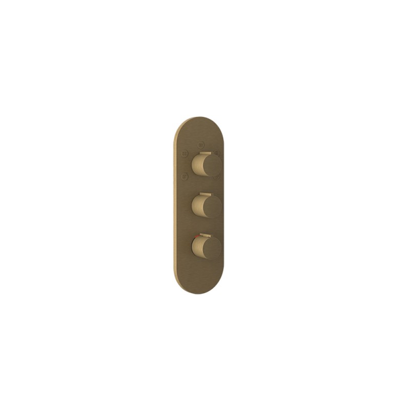 Gessi - Tondo Ext Parts For Wall-Mounted Thermo High-Capacity Mixer