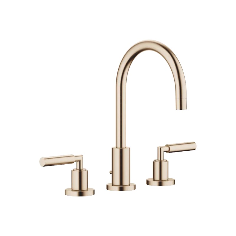 Dornbracht - Tara Three-Hole Basin Mixer With Pop-Up Waste